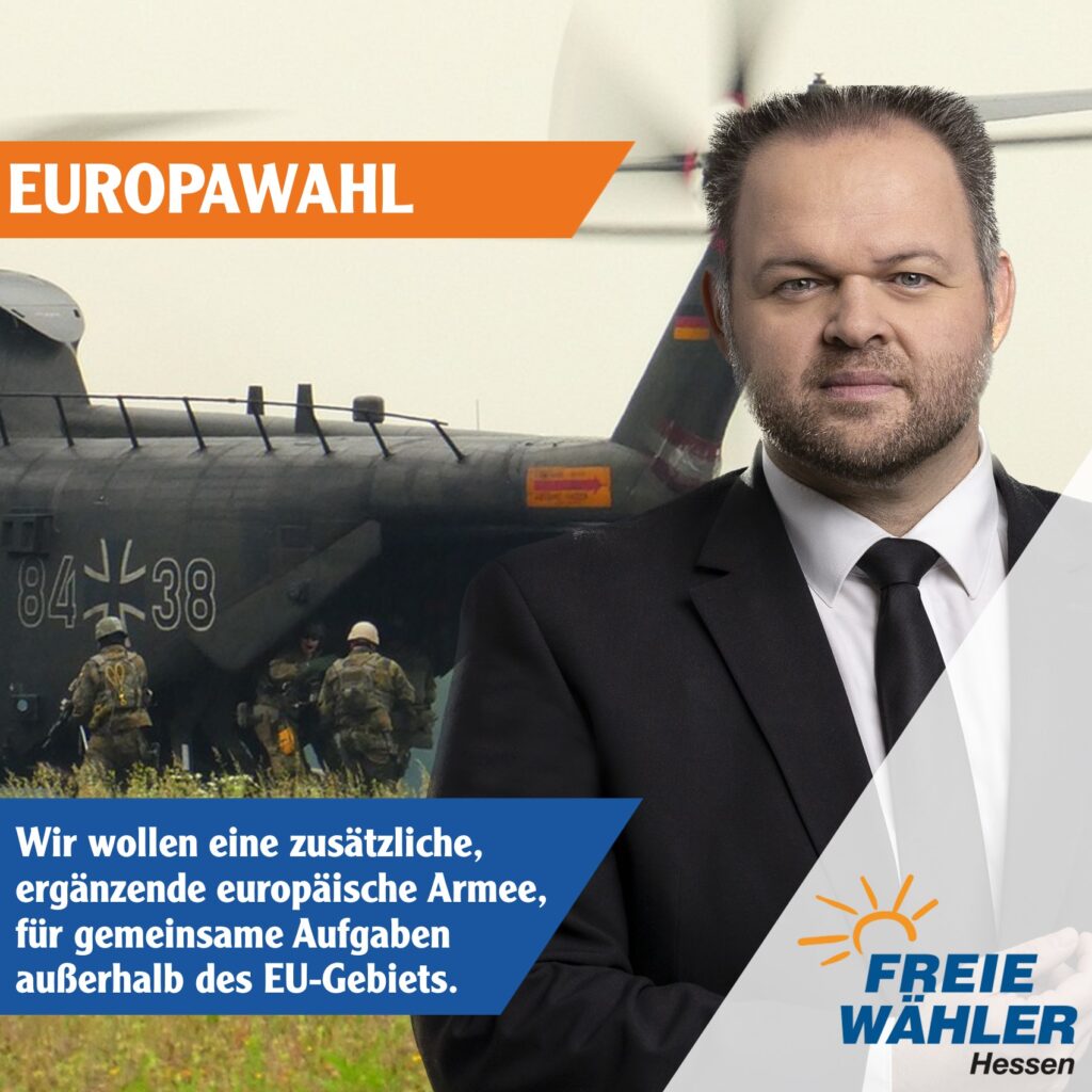 Europawahl: Wir wollen eine europäische Armee