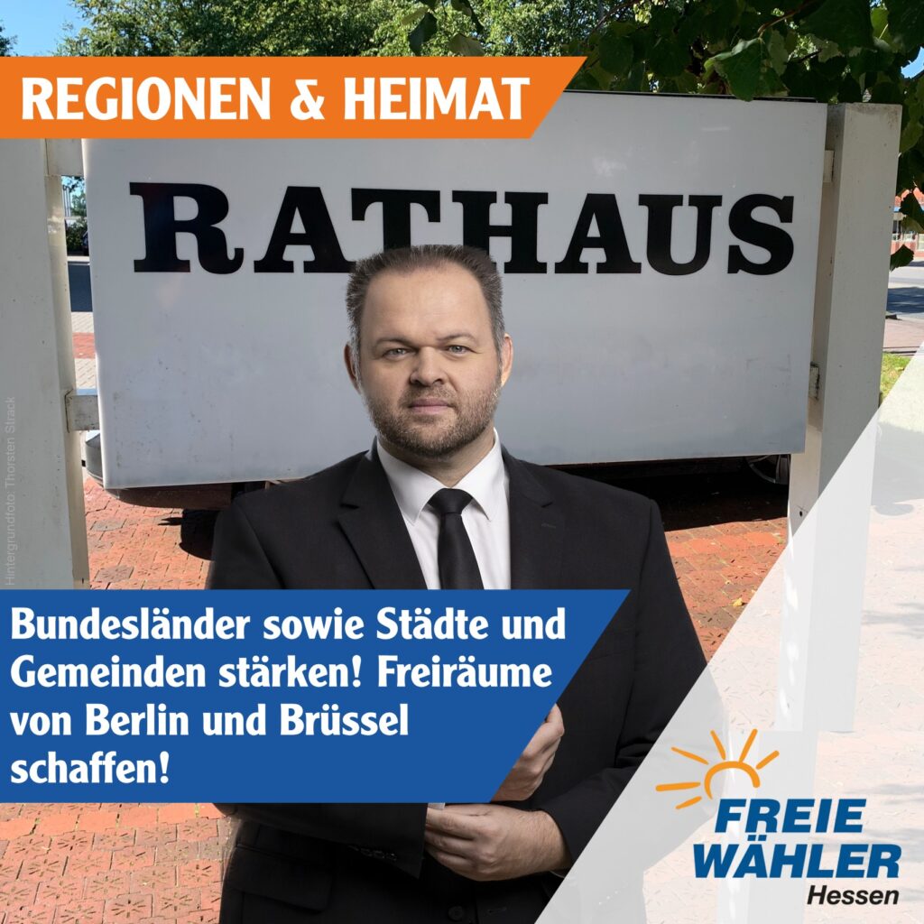 Regionen, Städte und Gemeinden stärken!