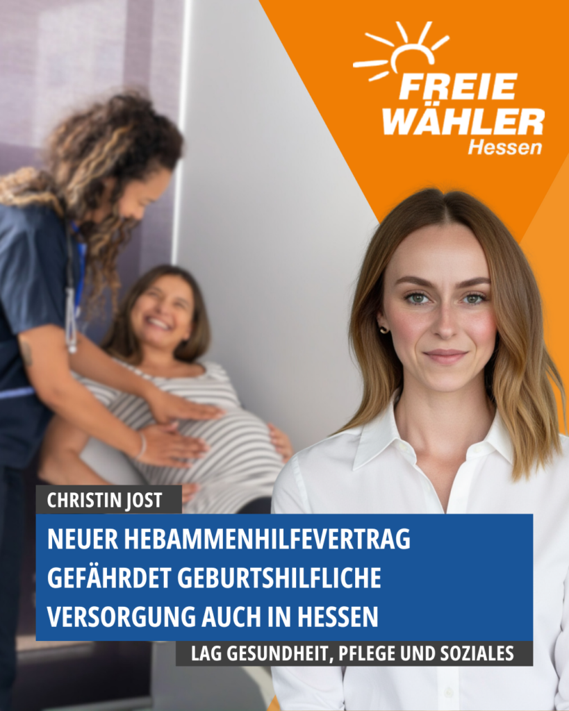 Neuer Hebammenhilfevertrag gefährdet geburtshilfliche Versorgung in Hessen
