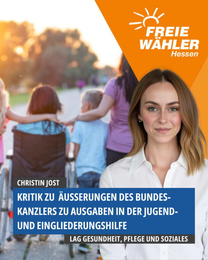 Kritik zu  Äußerungen des Bundeskanzlers zu Ausgaben in der Jugend- und Eingliederungshilfe